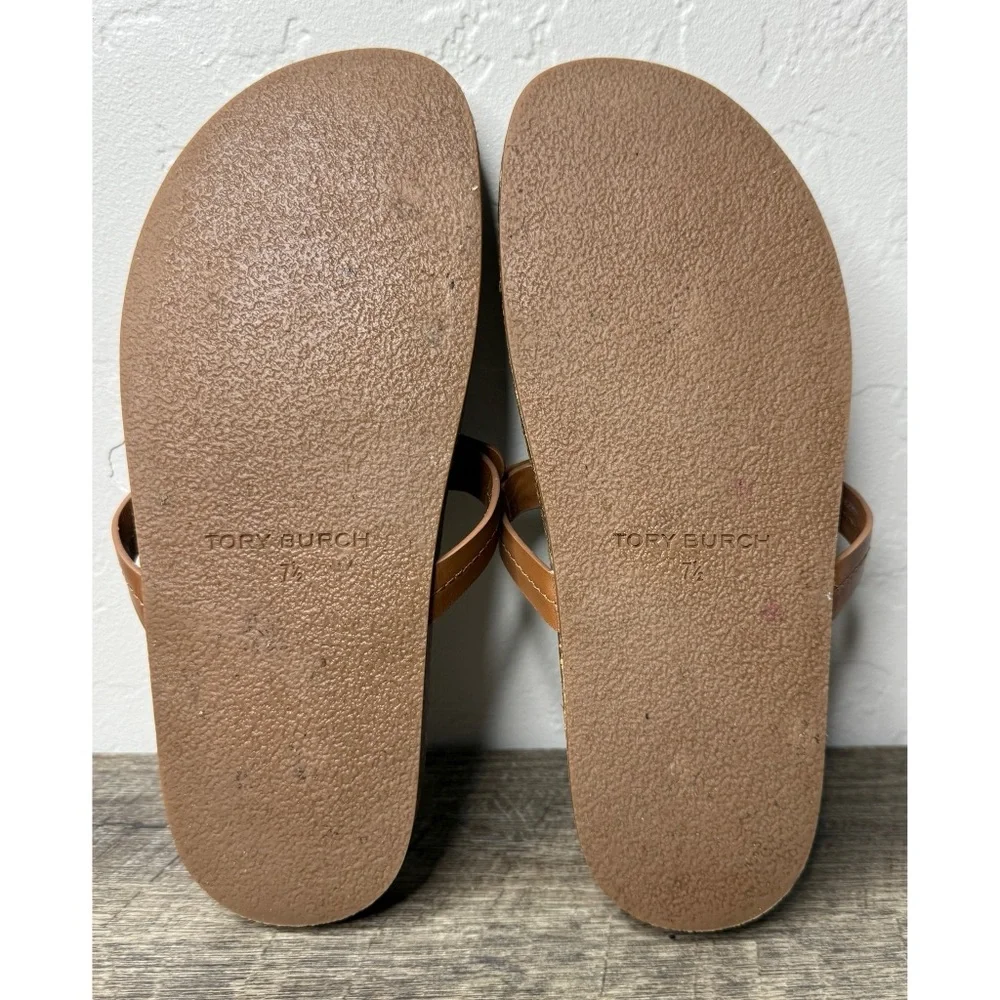 Tory Burch Miller Cloud Leather Sandals Size 7.5